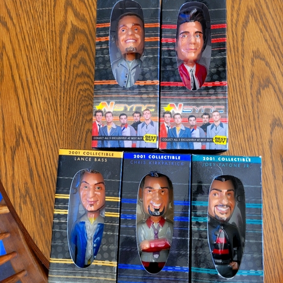 01 LIMITED EDITION *NSYNC BOBBLE HEAD - Picture 1 of 9